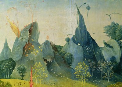 The Garden of Eden (detail) by Hieronymus Bosch